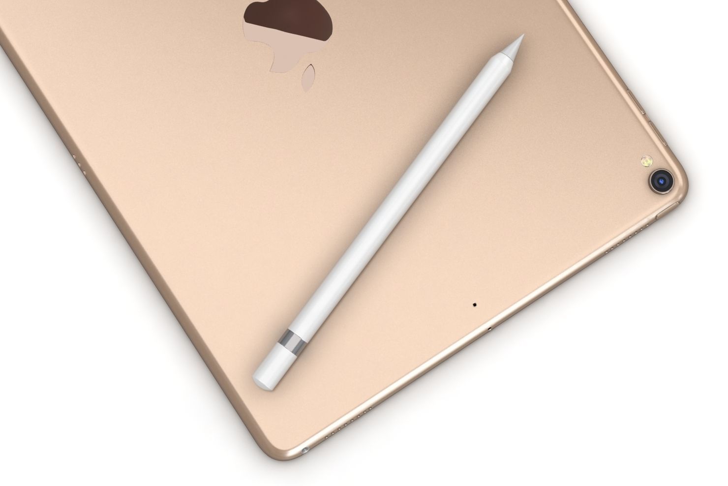 iPad Pro 10-5 2017 All Color with Pencil Low-poly 3D model_39