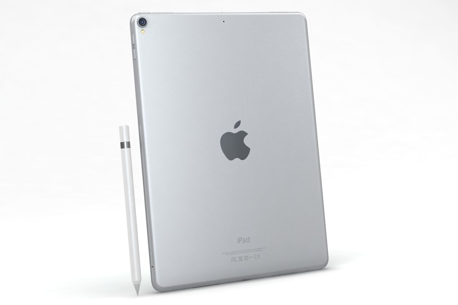 iPad Pro 10-5 2017 All Color with Pencil Low-poly 3D model_18