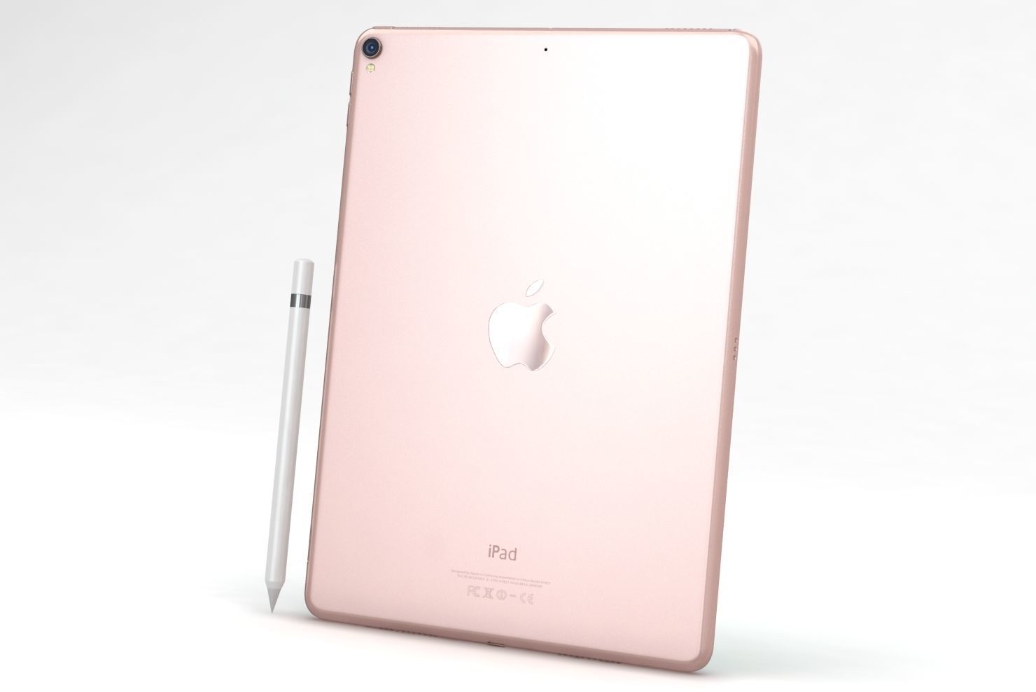 iPad Pro 10-5 2017 All Color with Pencil Low-poly 3D model_49