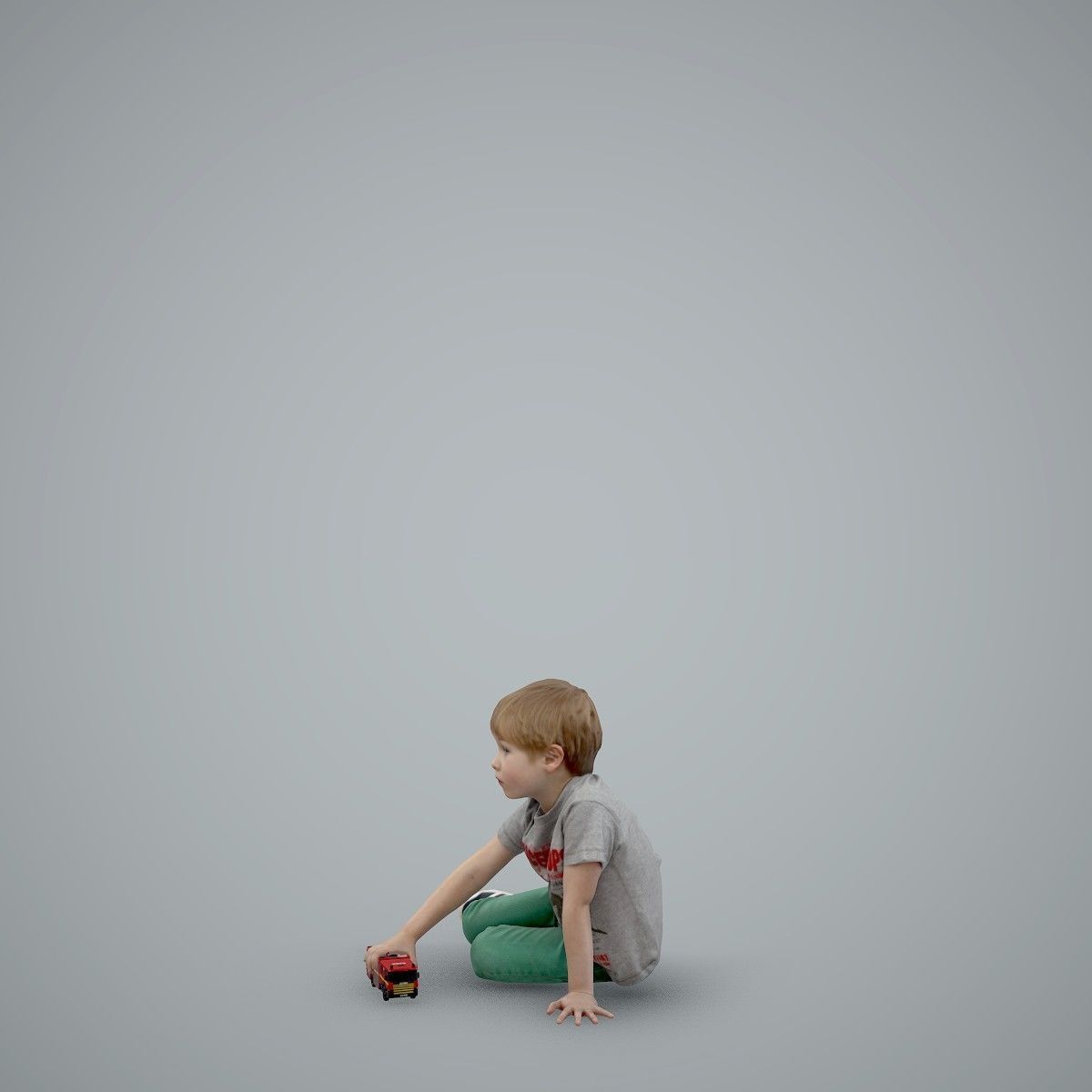 Casual Boy Playing with Toy Car CBoy0003-HD2-O03P01-S 3D model_10