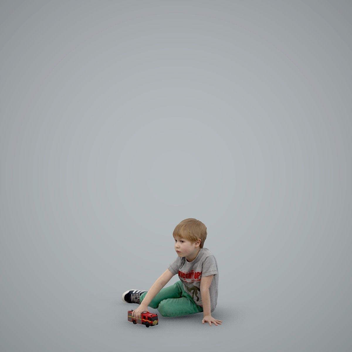 Casual Boy Playing with Toy Car CBoy0003-HD2-O03P01-S 3D model_8