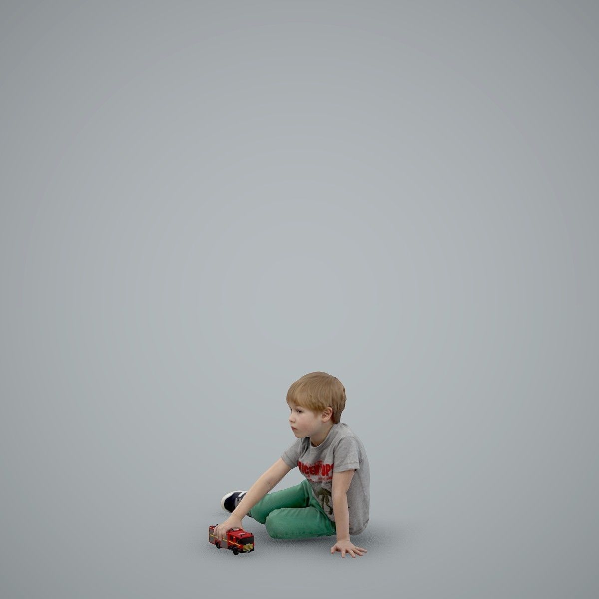 Casual Boy Playing with Toy Car CBoy0003-HD2-O03P01-S 3D model_9