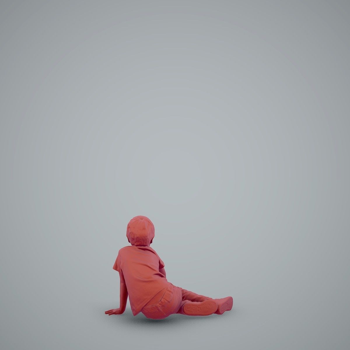 Casual Boy Playing with Toy Car CBoy0003-HD2-O03P01-S 3D model_25