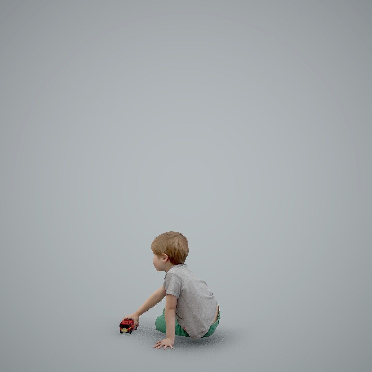 Casual Boy Playing with Toy Car CBoy0003-HD2-O03P01-S 3D model_12