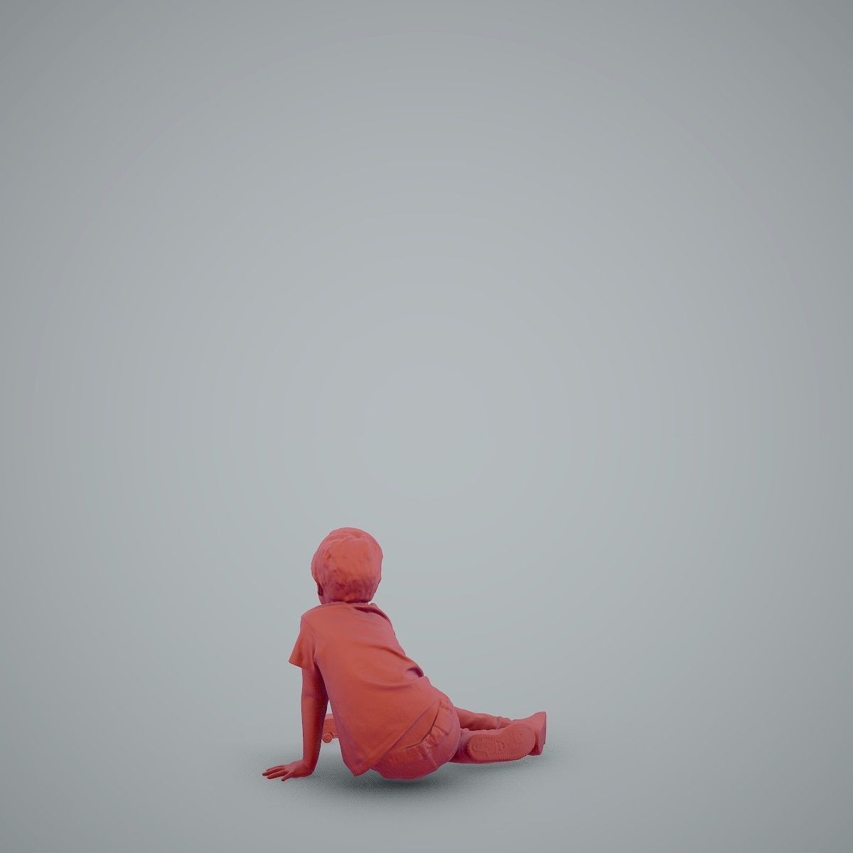 Casual Boy Playing with Toy Car CBoy0003-HD2-O03P01-S 3D model_31