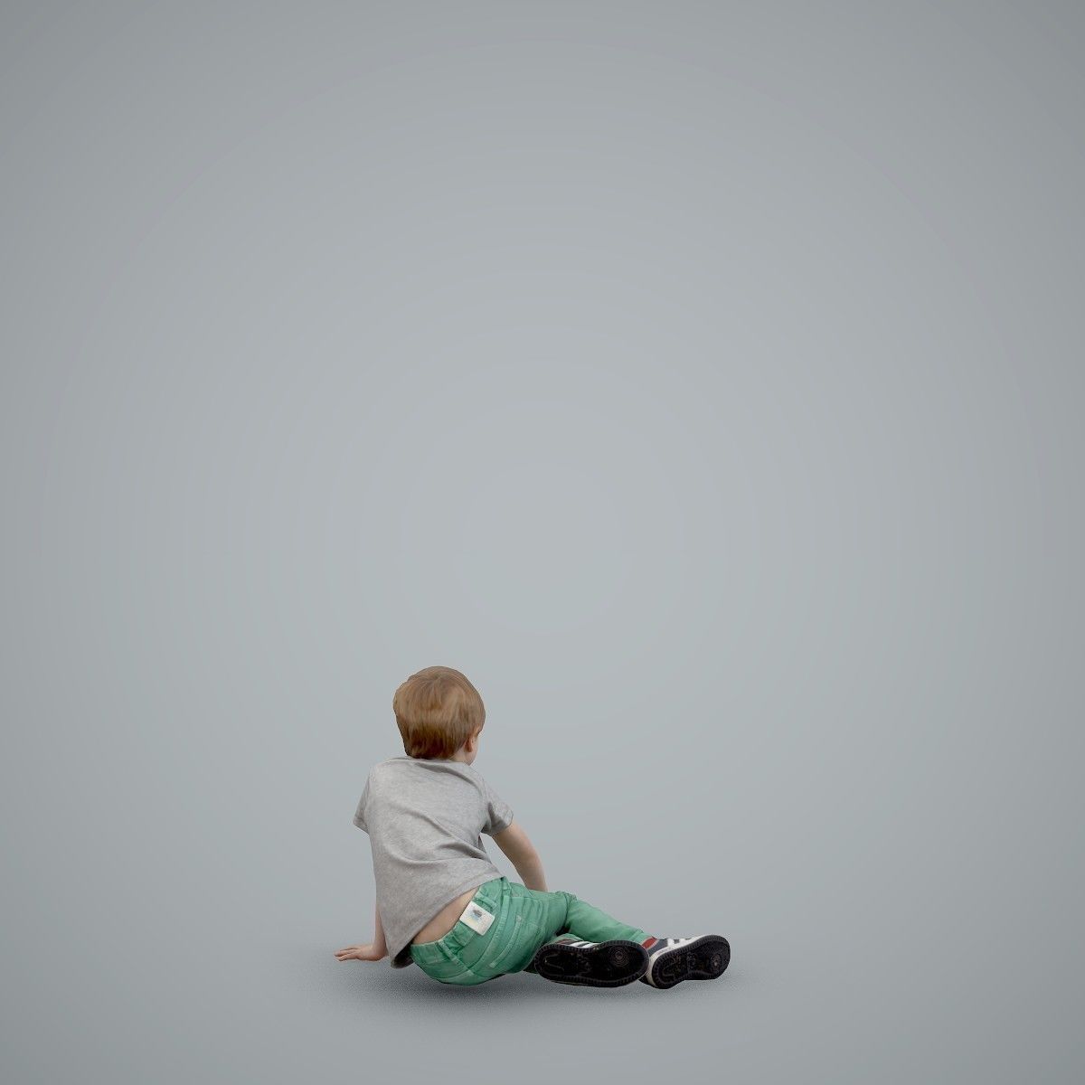 Casual Boy Playing with Toy Car CBoy0003-HD2-O03P01-S 3D model_14