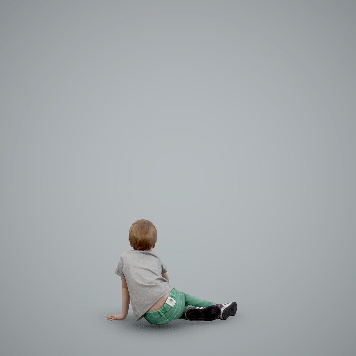 Casual Boy Playing with Toy Car CBoy0003-HD2-O03P01-S 3D model_16