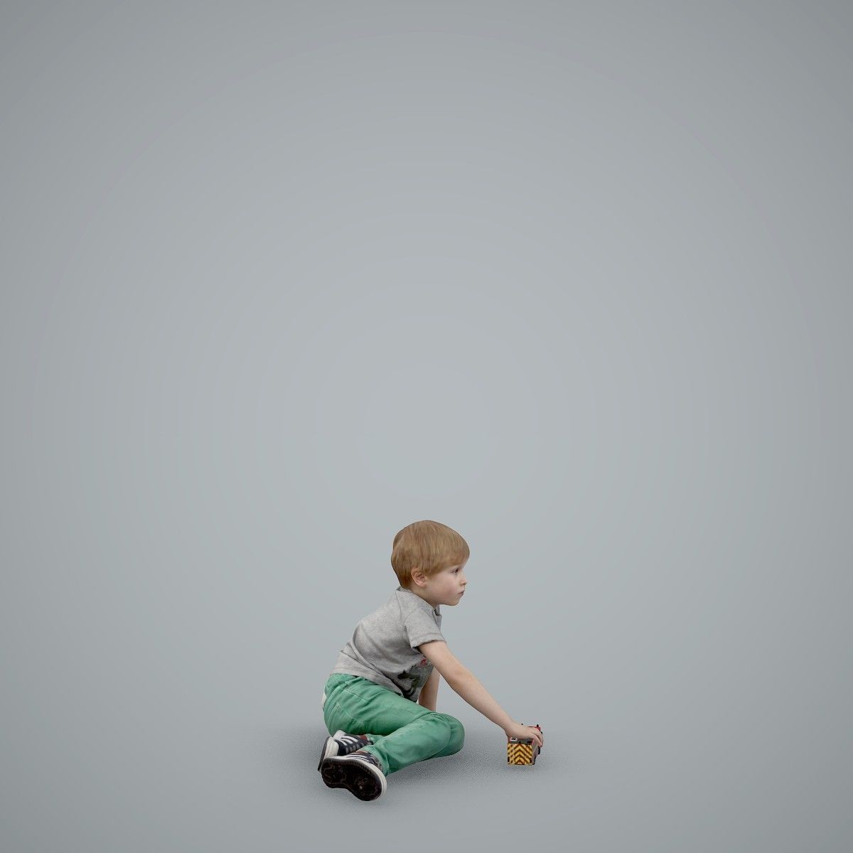 Casual Boy Playing with Toy Car CBoy0003-HD2-O03P01-S 3D model_46