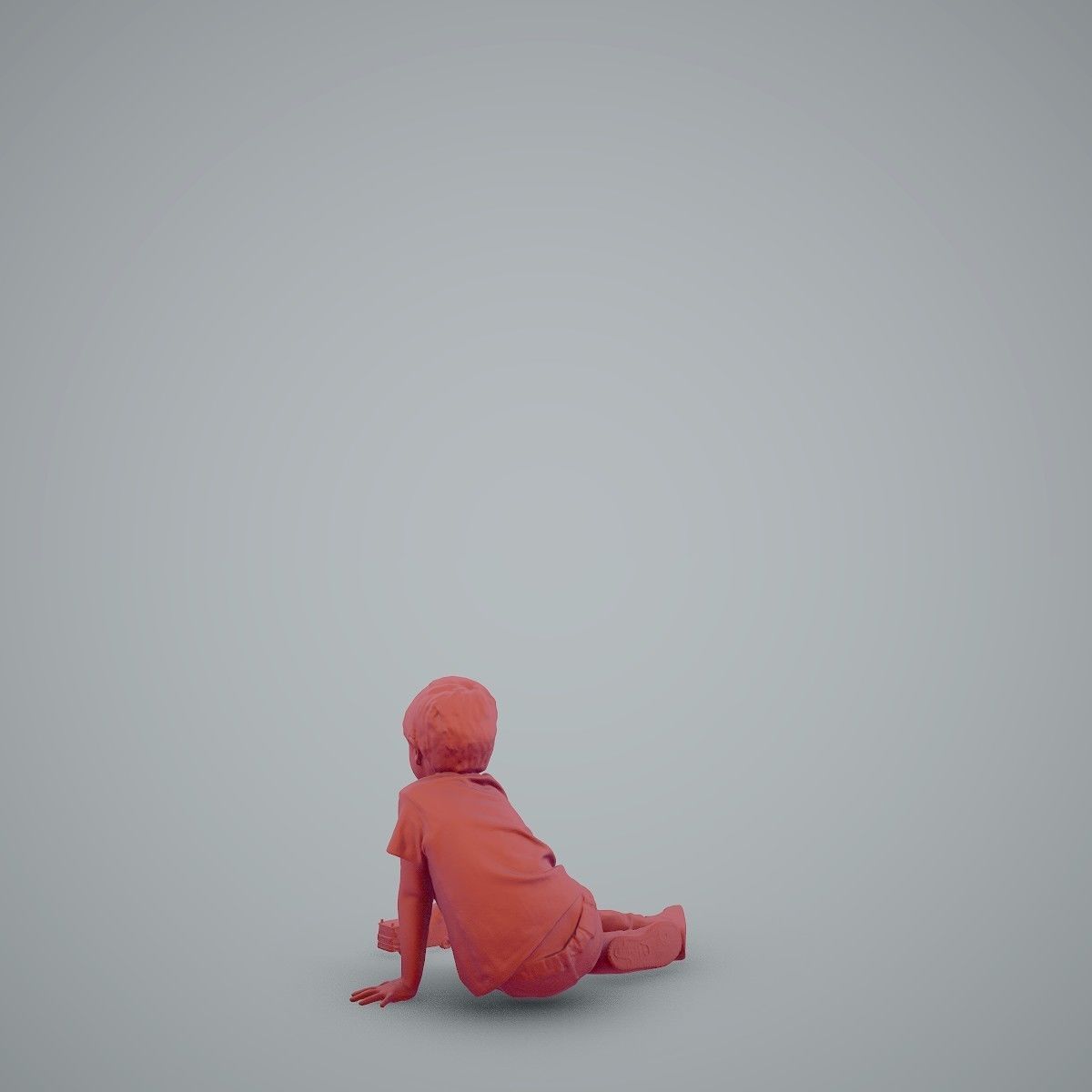 Casual Boy Playing with Toy Car CBoy0003-HD2-O03P01-S 3D model_61