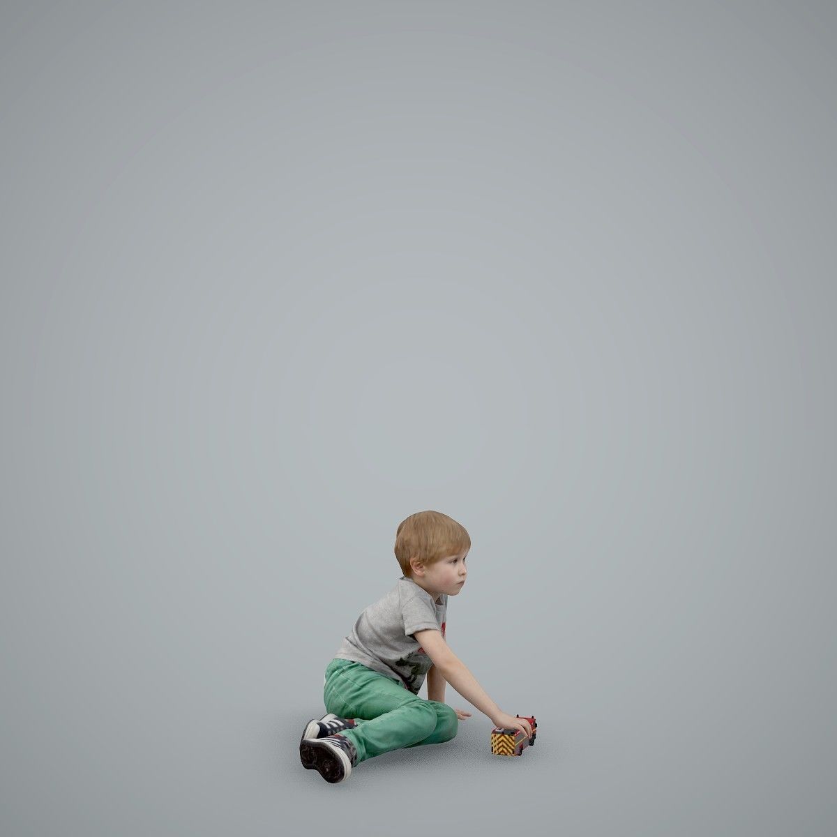 Casual Boy Playing with Toy Car CBoy0003-HD2-O03P01-S 3D model_4