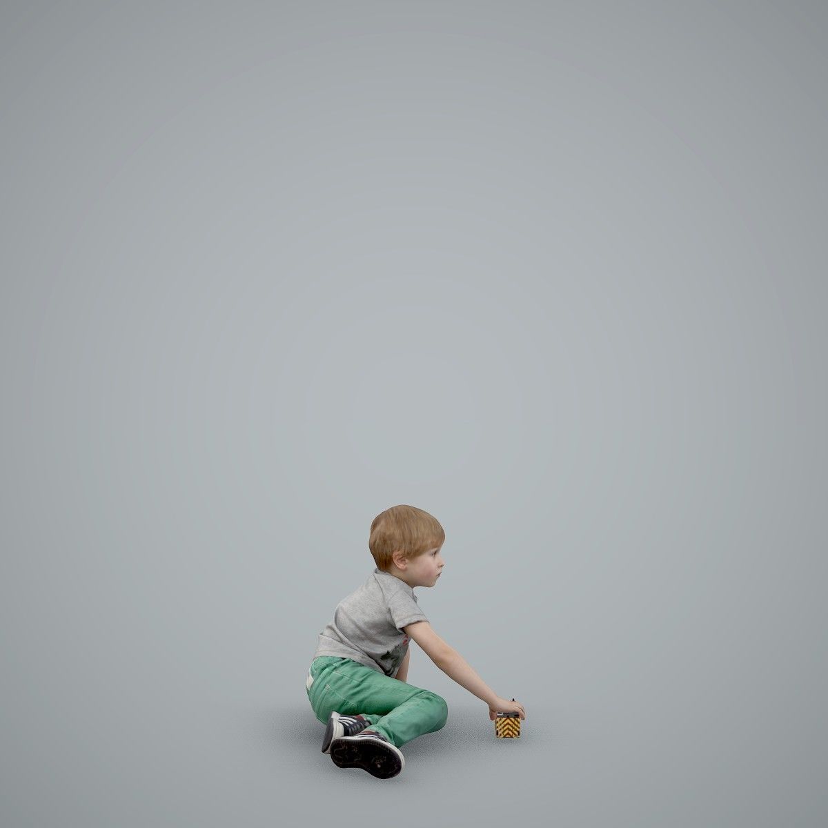 Casual Boy Playing with Toy Car CBoy0003-HD2-O03P01-S 3D model_5
