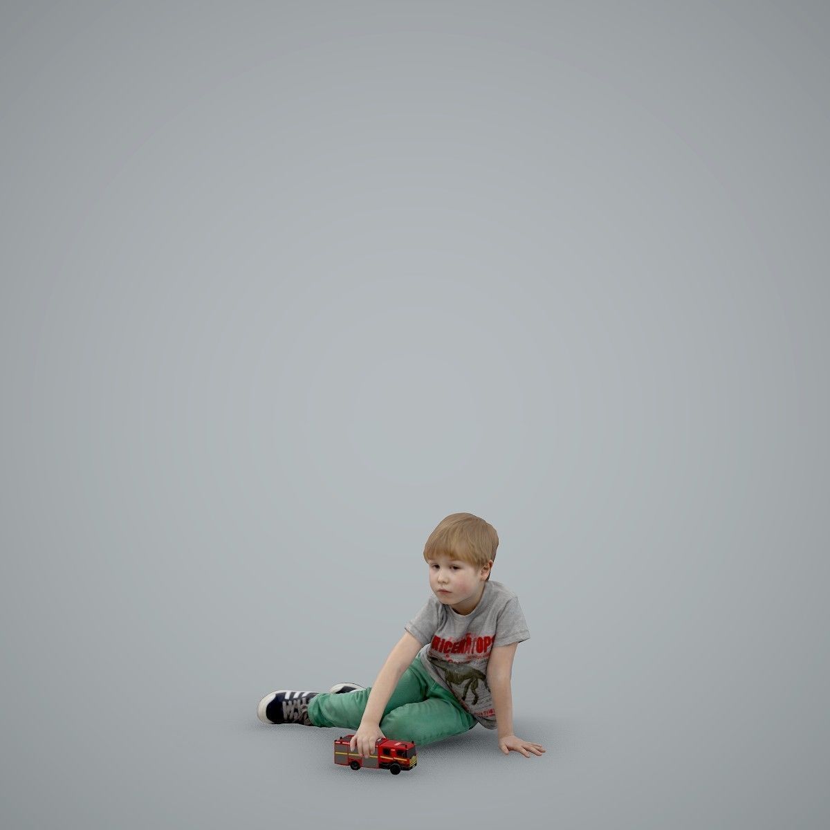 Casual Boy Playing with Toy Car CBoy0003-HD2-O03P01-S 3D model_63