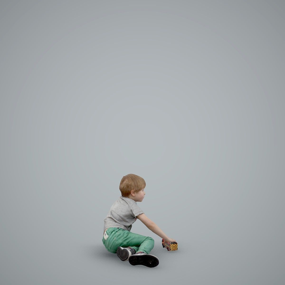 Casual Boy Playing with Toy Car CBoy0003-HD2-O03P01-S 3D model_62