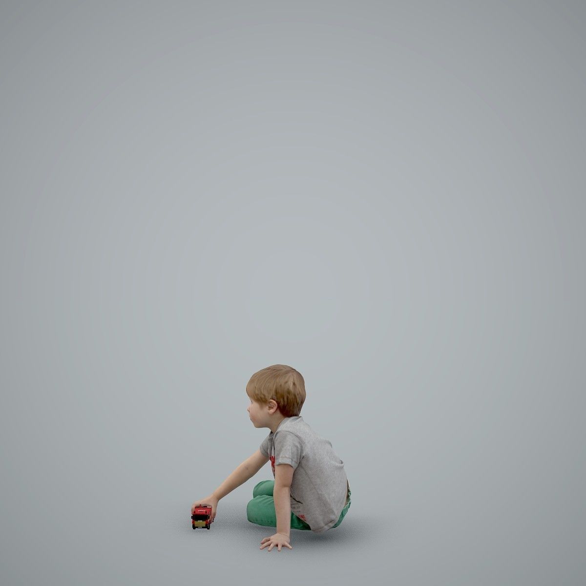 Casual Boy Playing with Toy Car CBoy0003-HD2-O03P01-S 3D model_49