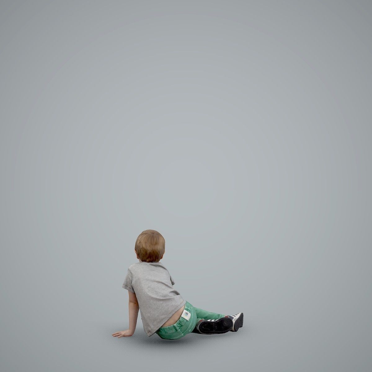 Casual Boy Playing with Toy Car CBoy0003-HD2-O03P01-S 3D model_15