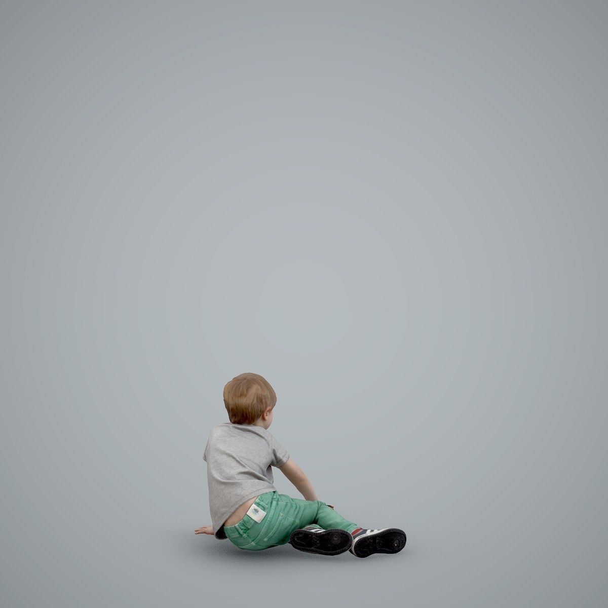 Casual Boy Playing with Toy Car CBoy0003-HD2-O03P01-S 3D model_45