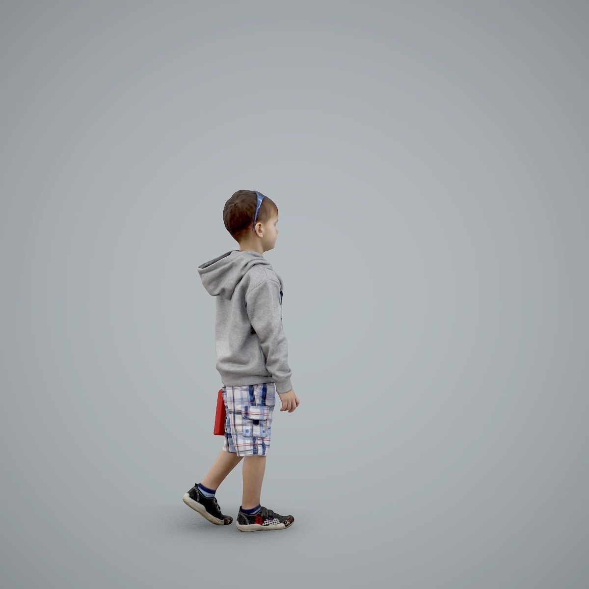 Boy with Sunglasses Carrying a Toy Box  CBoy0001-HD2-O02P01-S 3D model_65