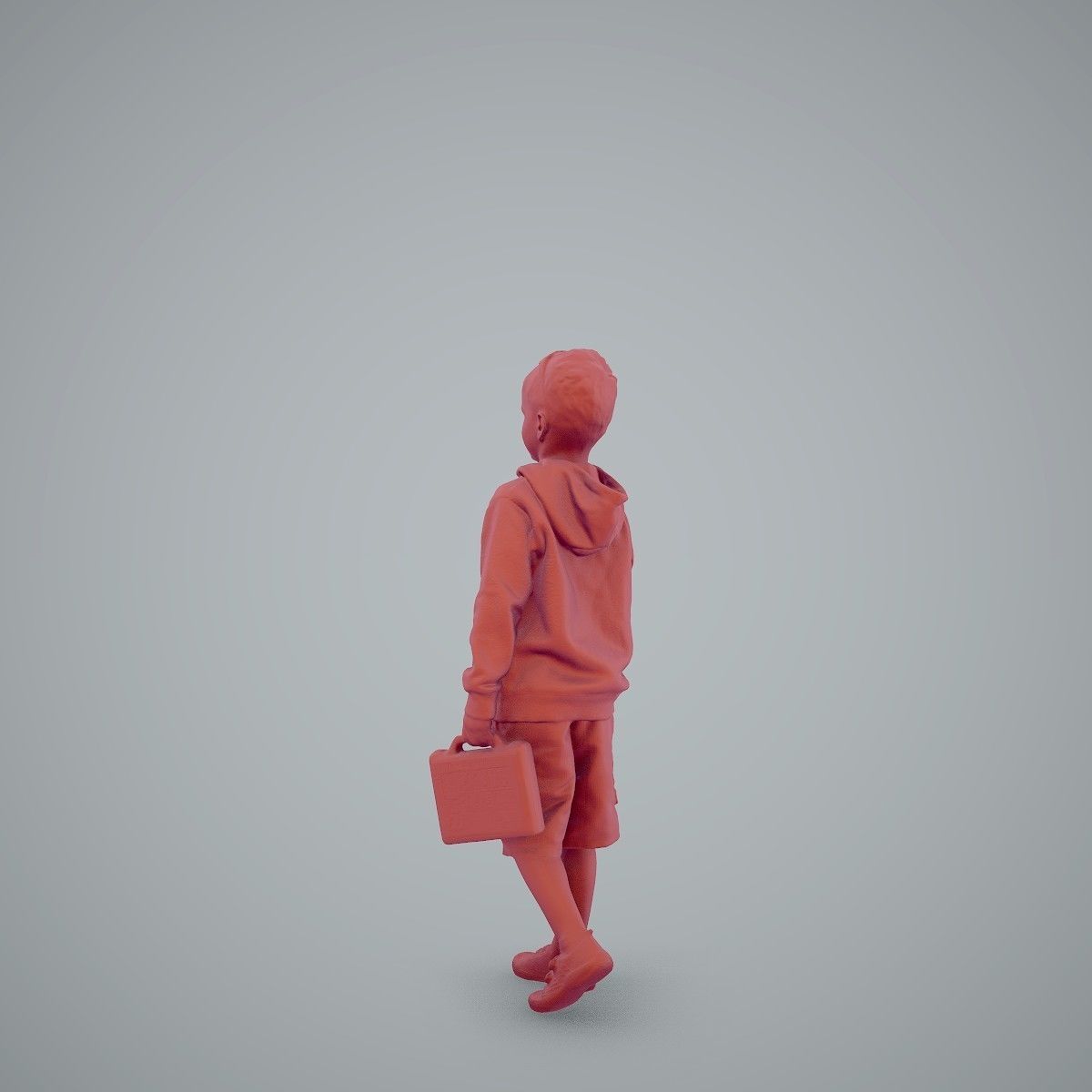 Boy with Sunglasses Carrying a Toy Box  CBoy0001-HD2-O02P01-S 3D model_27