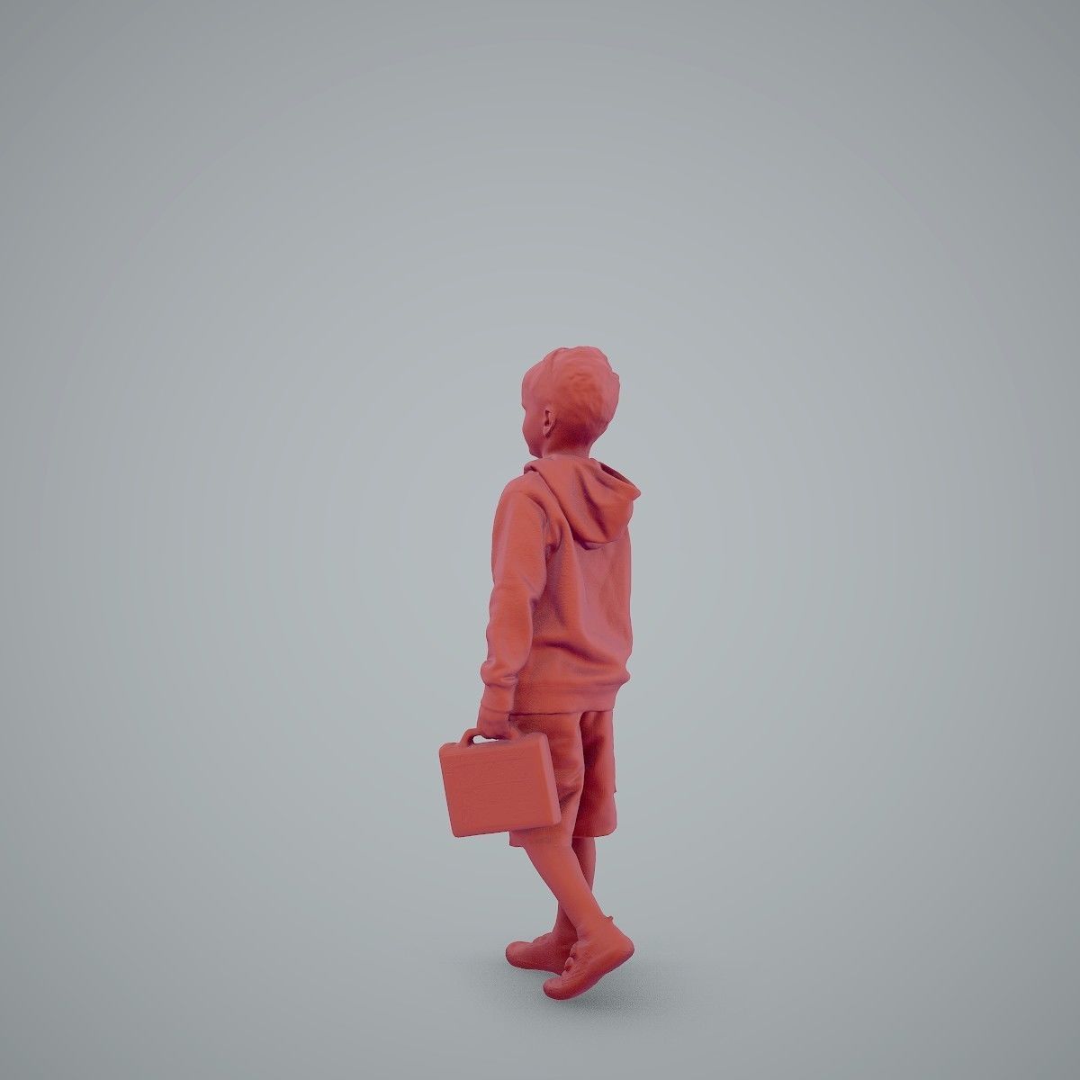 Boy with Sunglasses Carrying a Toy Box  CBoy0001-HD2-O02P01-S 3D model_68