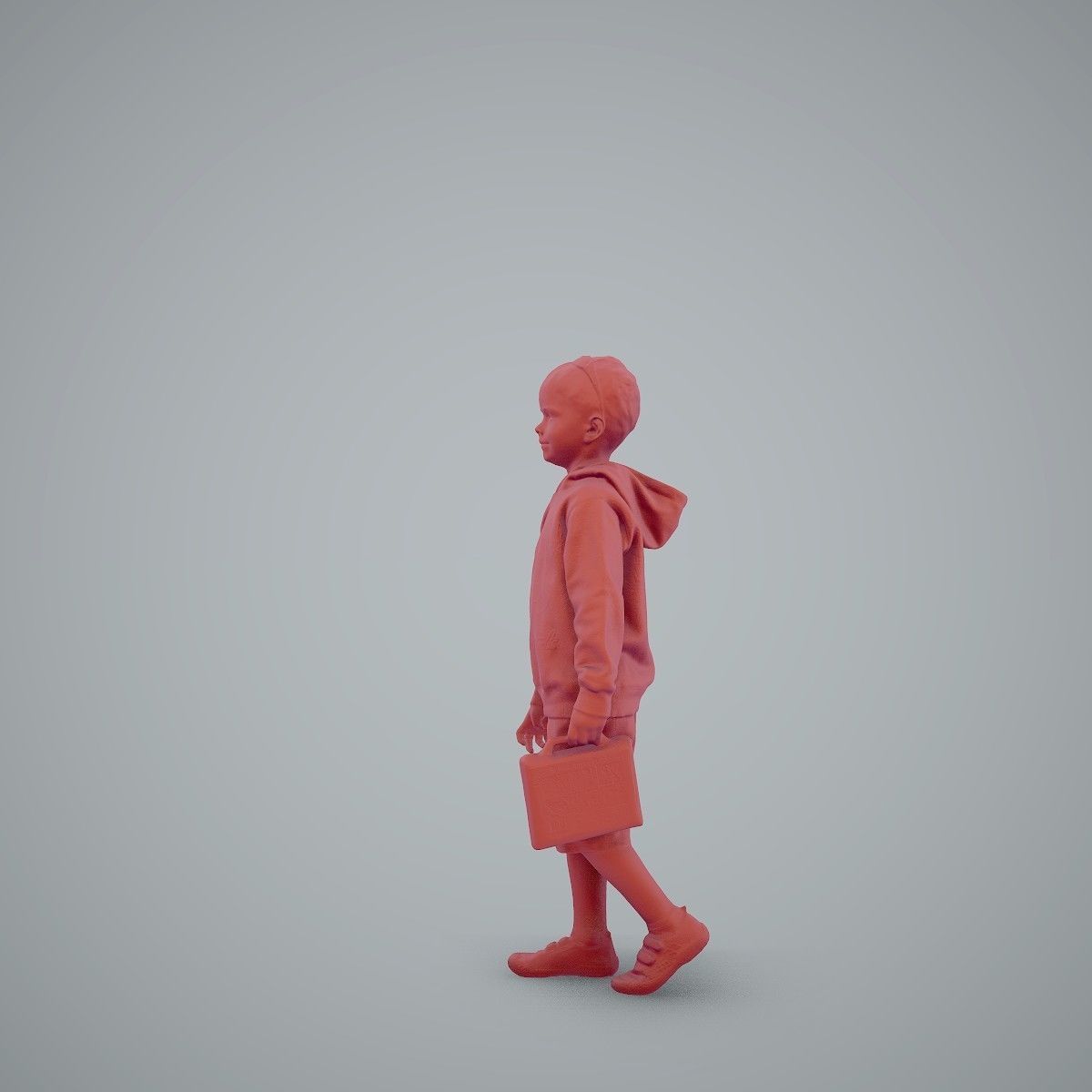 Boy with Sunglasses Carrying a Toy Box  CBoy0001-HD2-O02P01-S 3D model_55