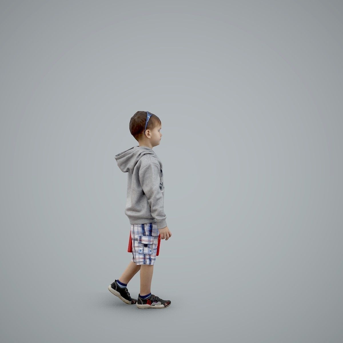 Boy with Sunglasses Carrying a Toy Box  CBoy0001-HD2-O02P01-S 3D model_72