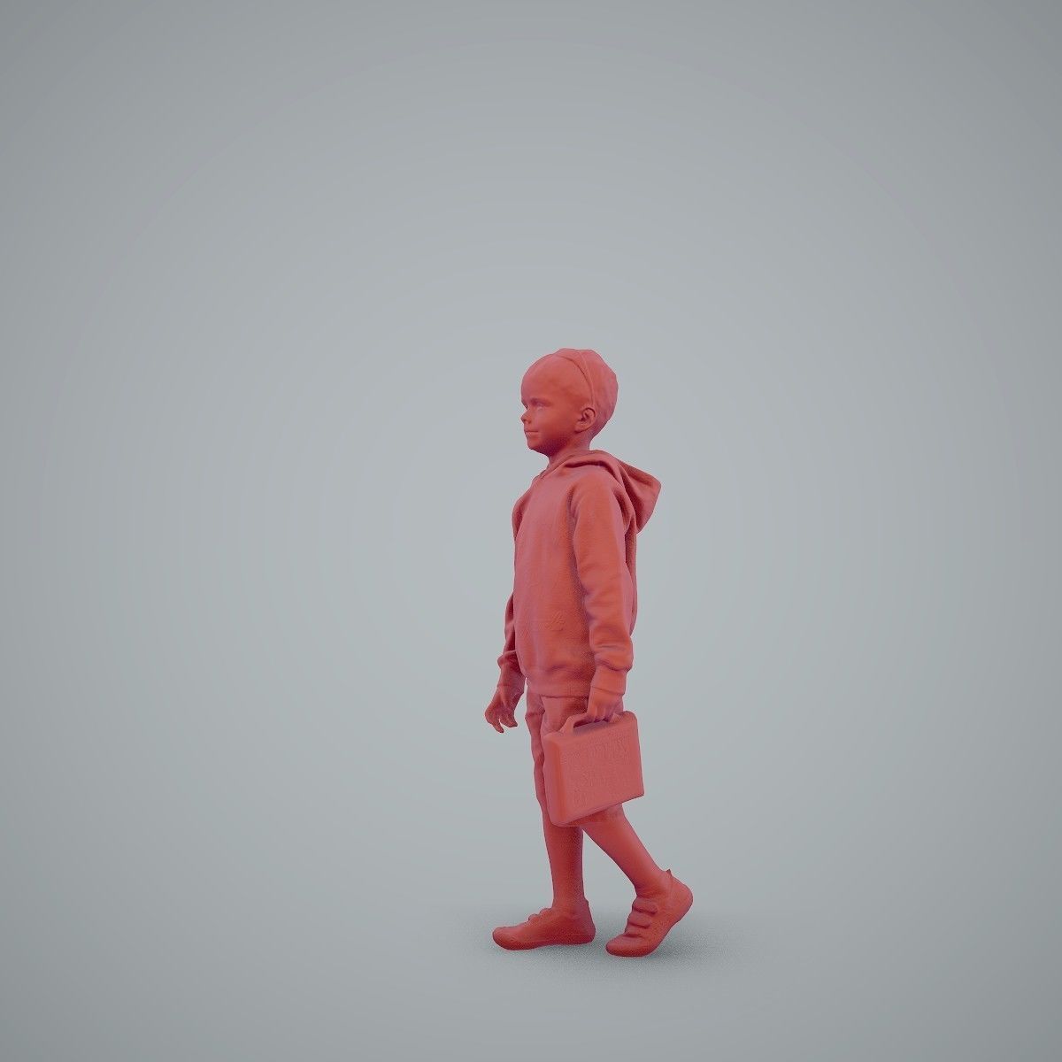 Boy with Sunglasses Carrying a Toy Box  CBoy0001-HD2-O02P01-S 3D model_17