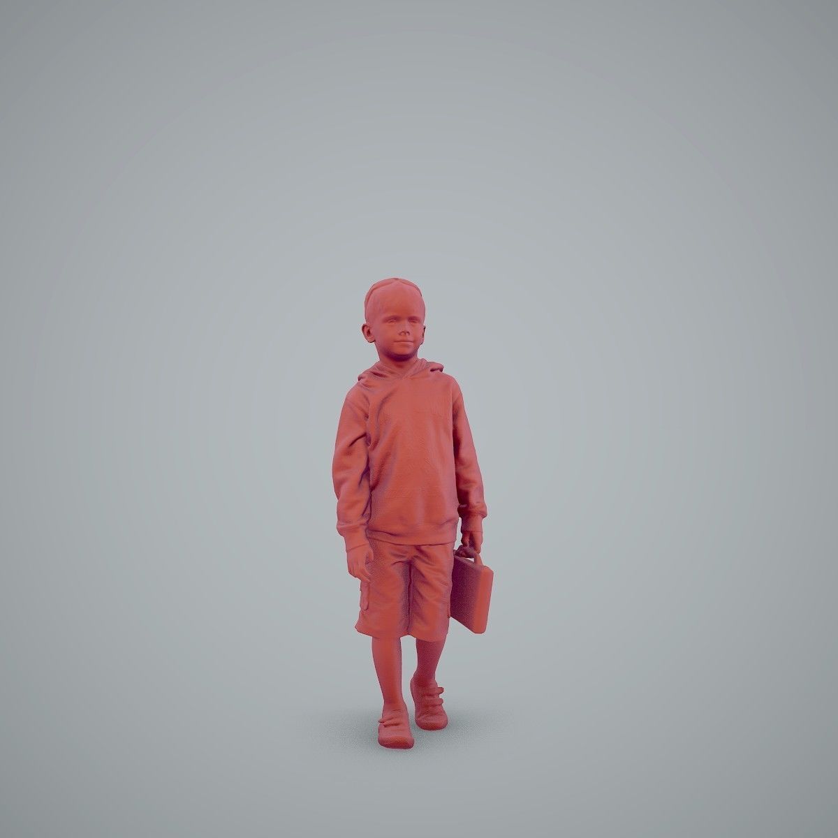 Boy with Sunglasses Carrying a Toy Box  CBoy0001-HD2-O02P01-S 3D model_31