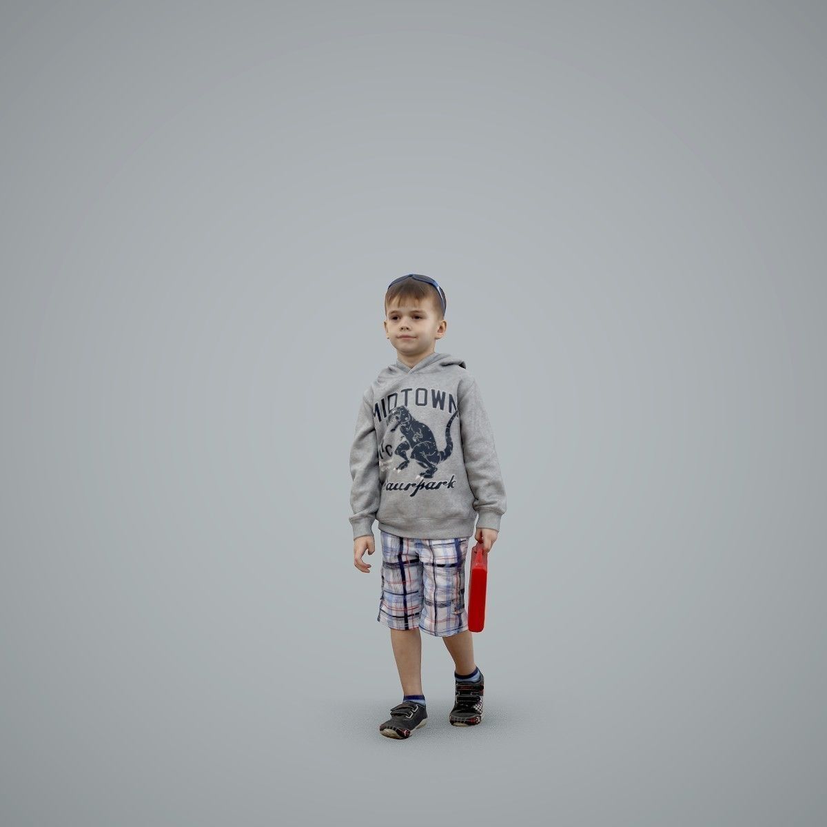 Boy with Sunglasses Carrying a Toy Box  CBoy0001-HD2-O02P01-S 3D model_25
