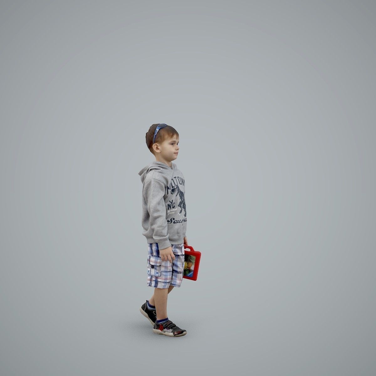 Boy with Sunglasses Carrying a Toy Box  CBoy0001-HD2-O02P01-S 3D model_52