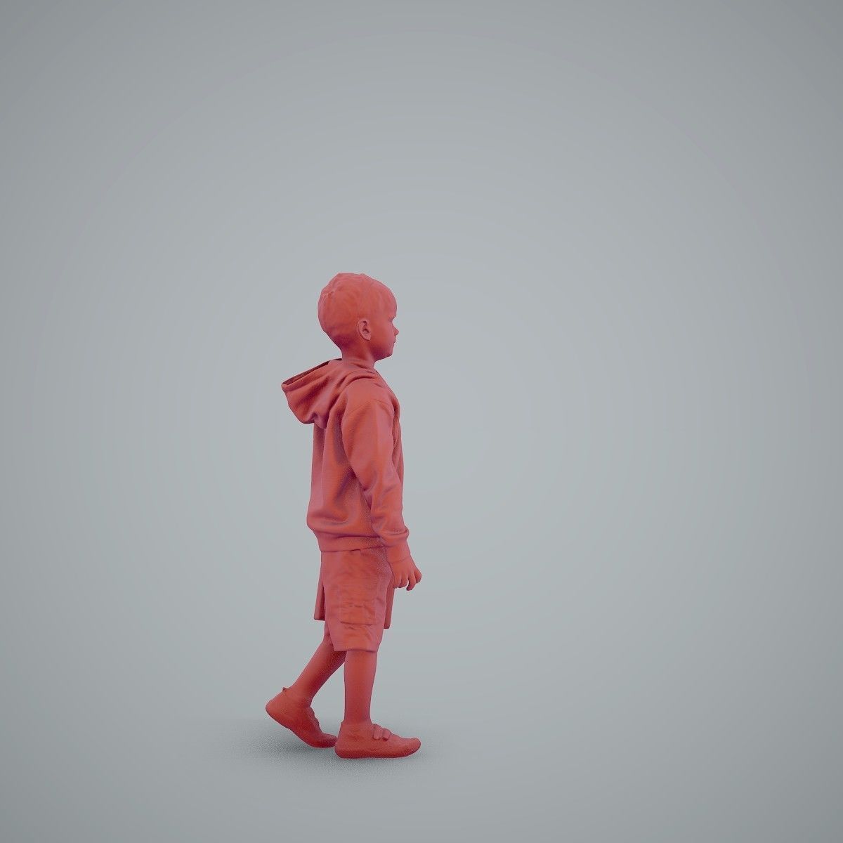 Boy with Sunglasses Carrying a Toy Box  CBoy0001-HD2-O02P01-S 3D model_30