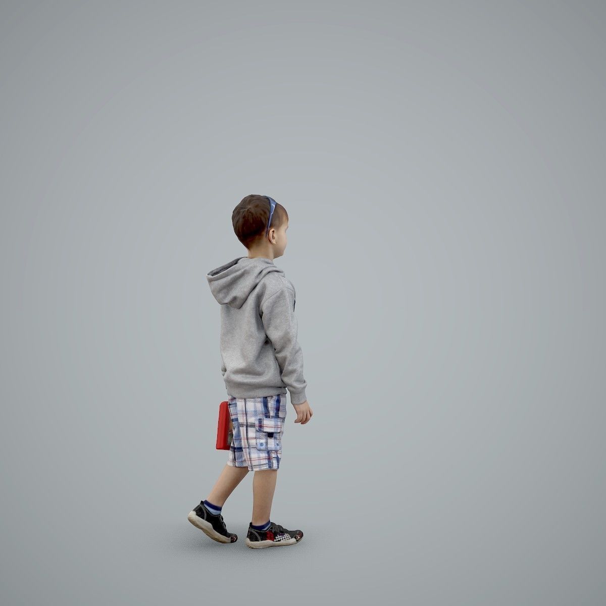 Boy with Sunglasses Carrying a Toy Box  CBoy0001-HD2-O02P01-S 3D model_16