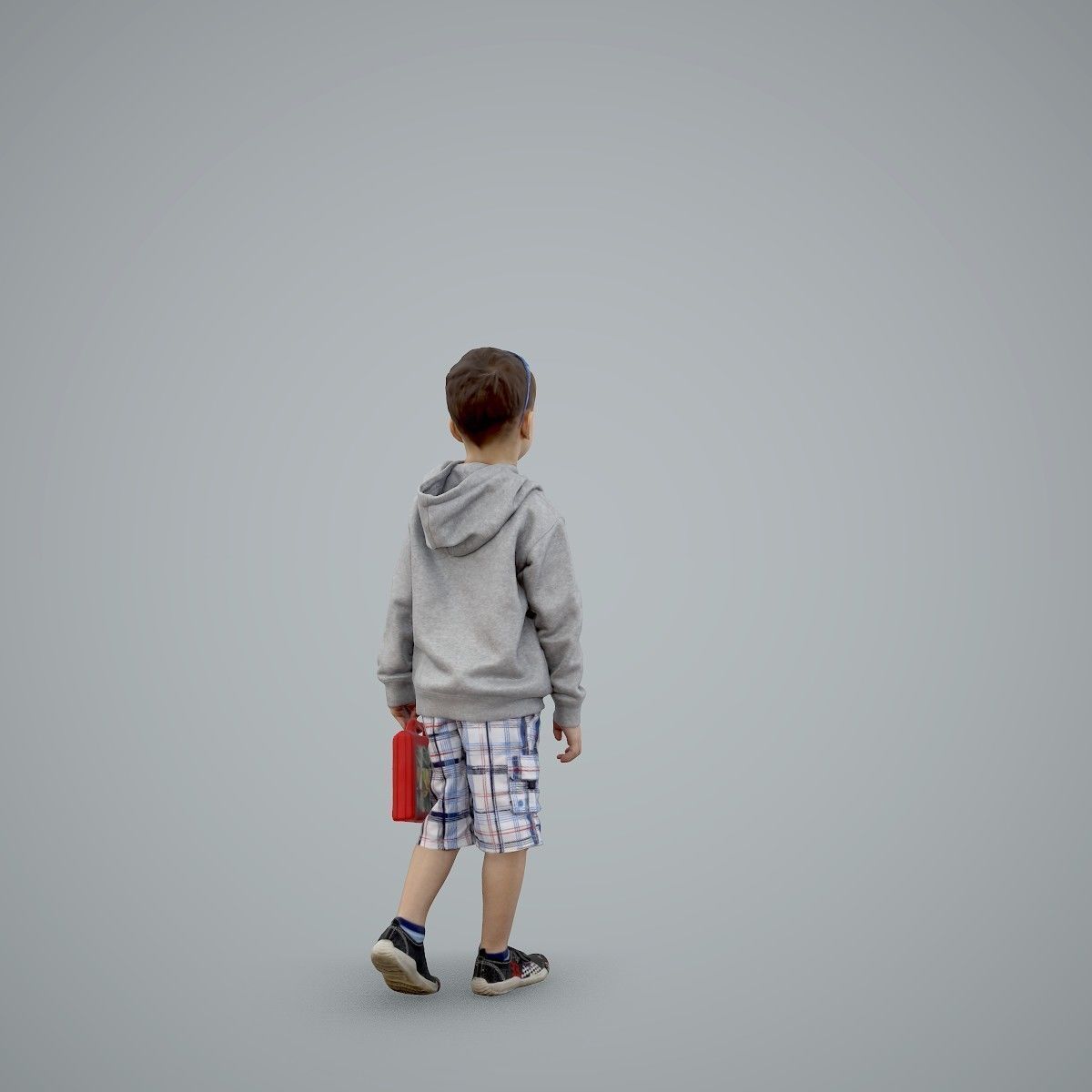 Boy with Sunglasses Carrying a Toy Box  CBoy0001-HD2-O02P01-S 3D model_12