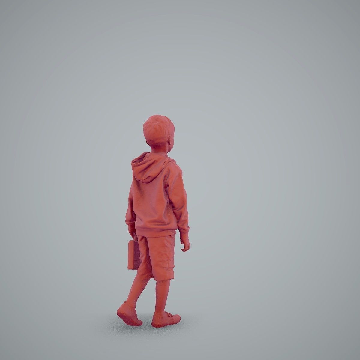 Boy with Sunglasses Carrying a Toy Box  CBoy0001-HD2-O02P01-S 3D model_42