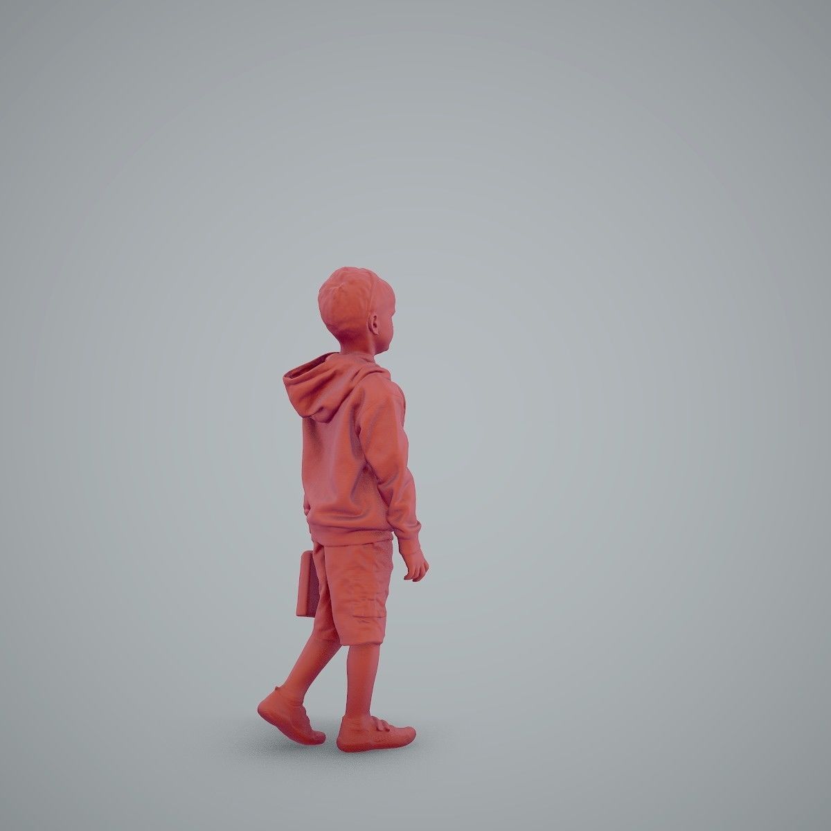 Boy with Sunglasses Carrying a Toy Box  CBoy0001-HD2-O02P01-S 3D model_6