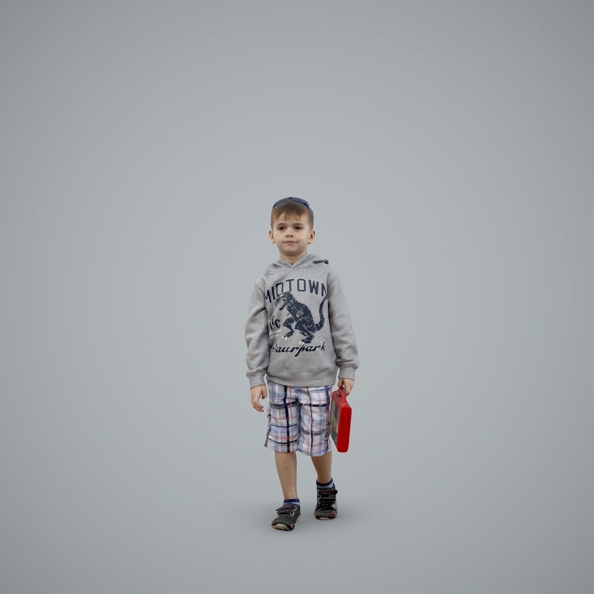 Boy with Sunglasses Carrying a Toy Box  CBoy0001-HD2-O02P01-S 3D model_62