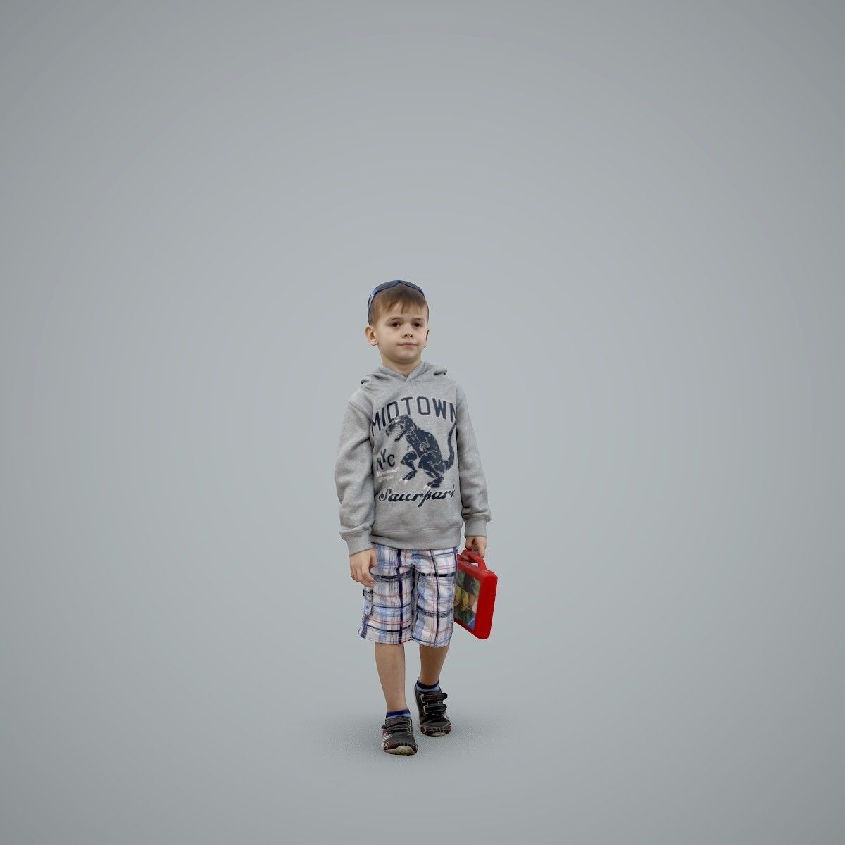 Boy with Sunglasses Carrying a Toy Box  CBoy0001-HD2-O02P01-S 3D model_59