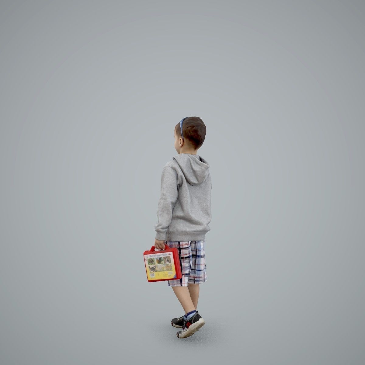 Boy with Sunglasses Carrying a Toy Box  CBoy0001-HD2-O02P01-S 3D model_51