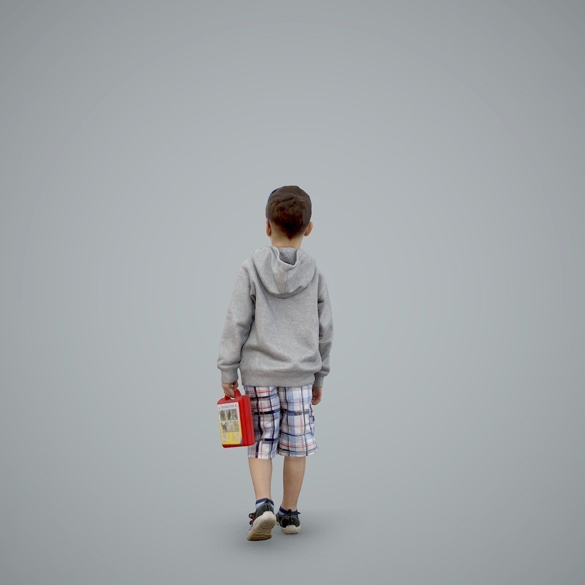 Boy with Sunglasses Carrying a Toy Box  CBoy0001-HD2-O02P01-S 3D model_70