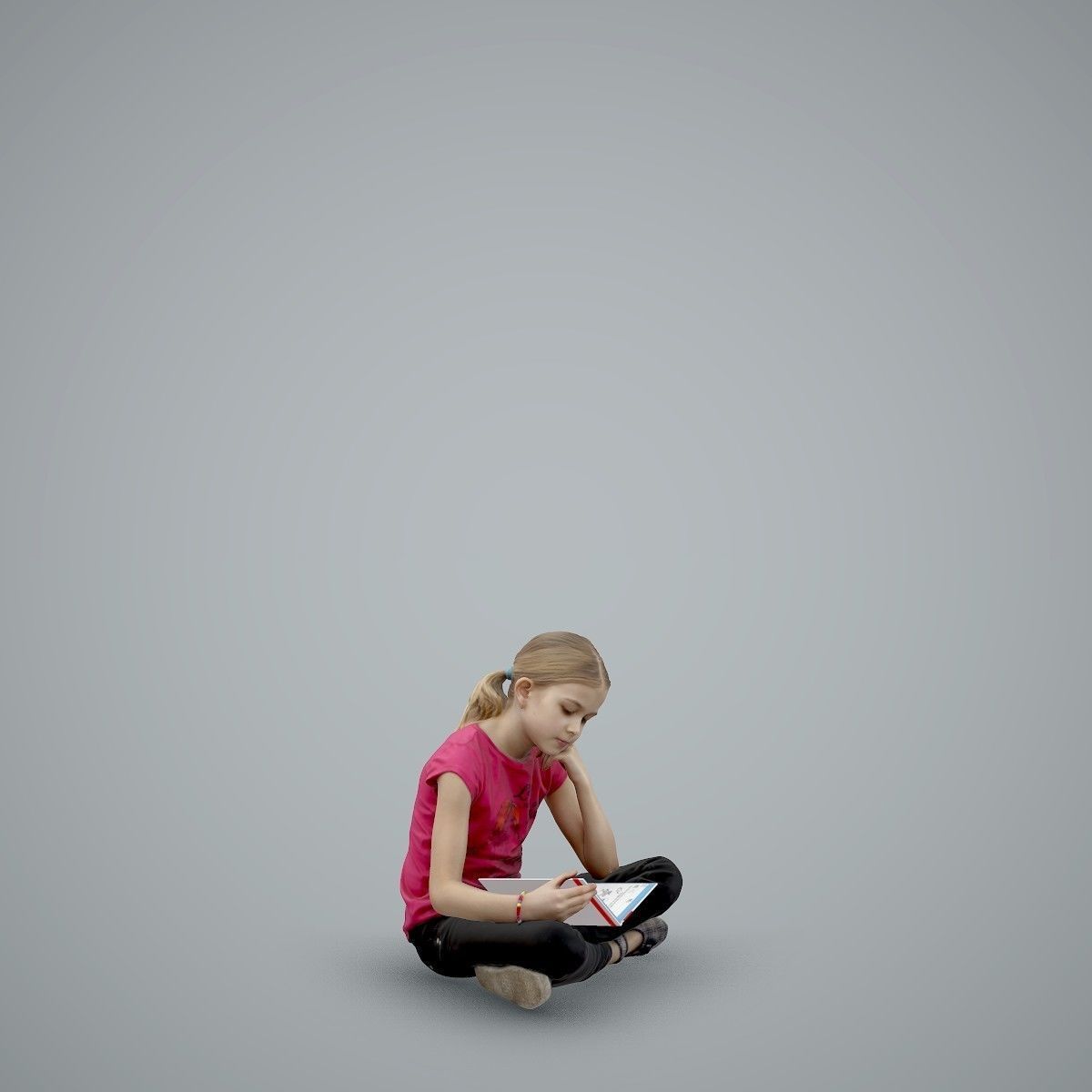 Sitting Girl Reading a Book CGirl0003-HD2-O01P01-S 3D model_23