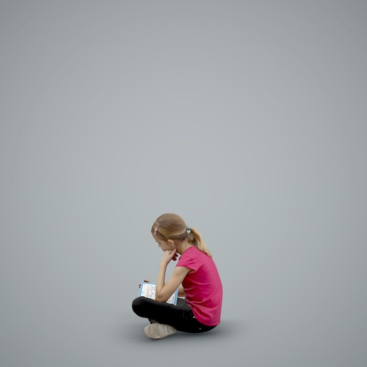 Sitting Girl Reading a Book CGirl0003-HD2-O01P01-S 3D model_33