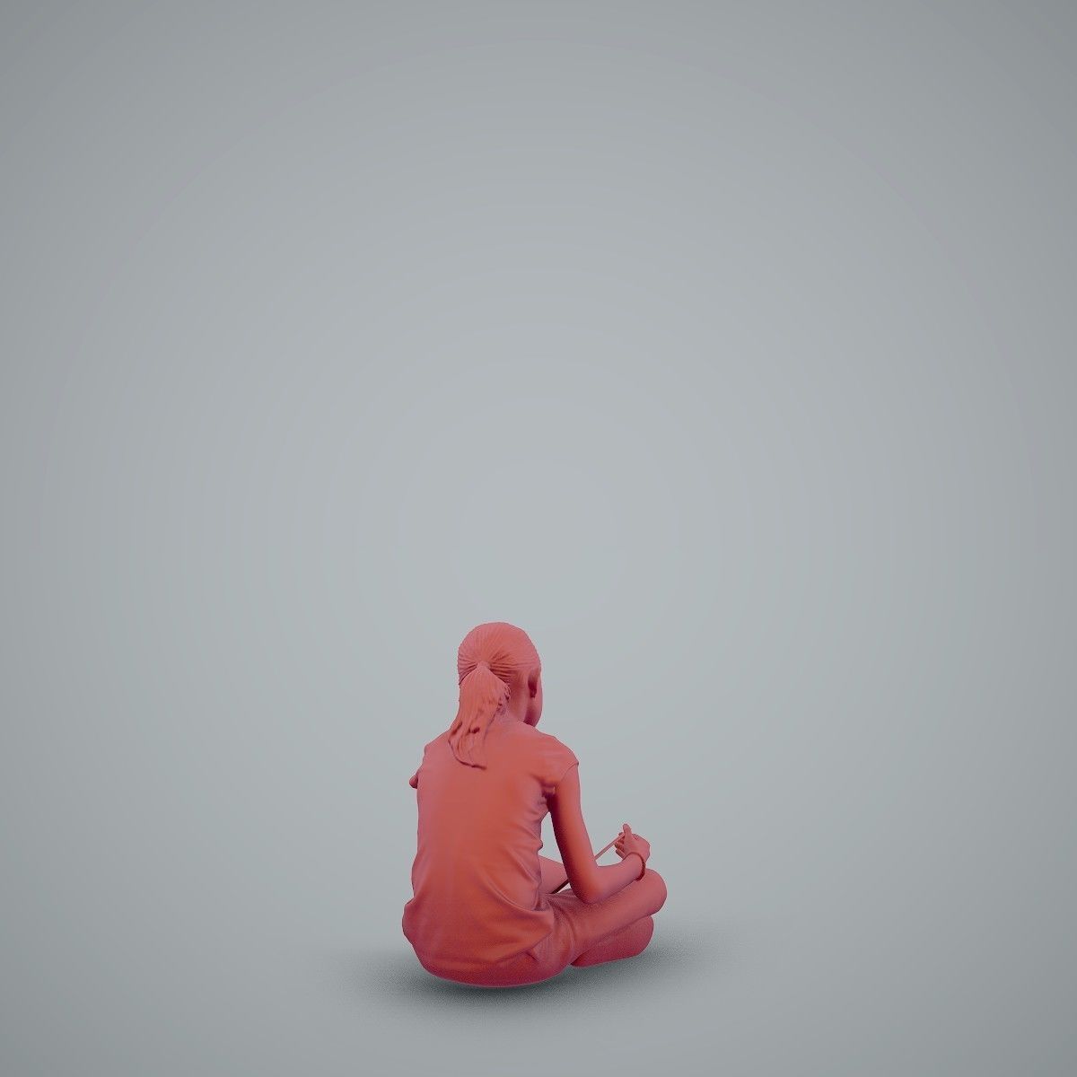 Sitting Girl Reading a Book CGirl0003-HD2-O01P01-S 3D model_32