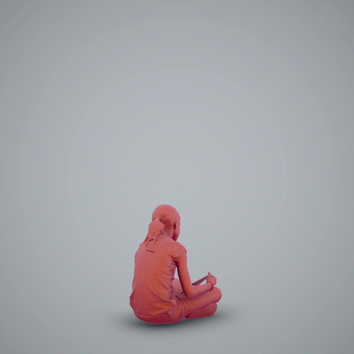 Sitting Girl Reading a Book CGirl0003-HD2-O01P01-S 3D model_11