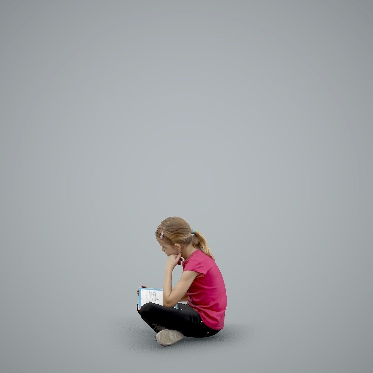 Sitting Girl Reading a Book CGirl0003-HD2-O01P01-S 3D model_56