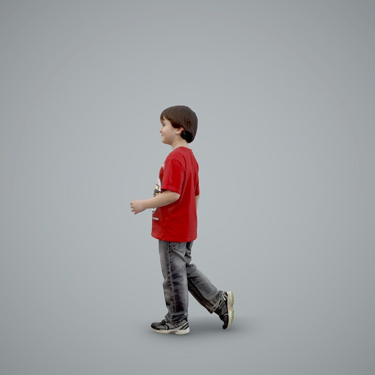 Casual Standing Boy Wearing Red T-Shirt CBoy0002-HD2-O03P01-S 3D model_49
