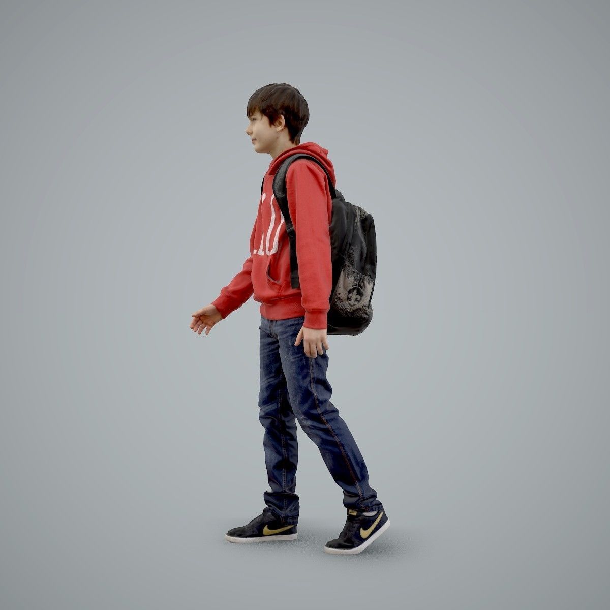 standing Casual Boy with Red Sweatshirt CBoy0004-HD2-O02P01-S 3D model_21
