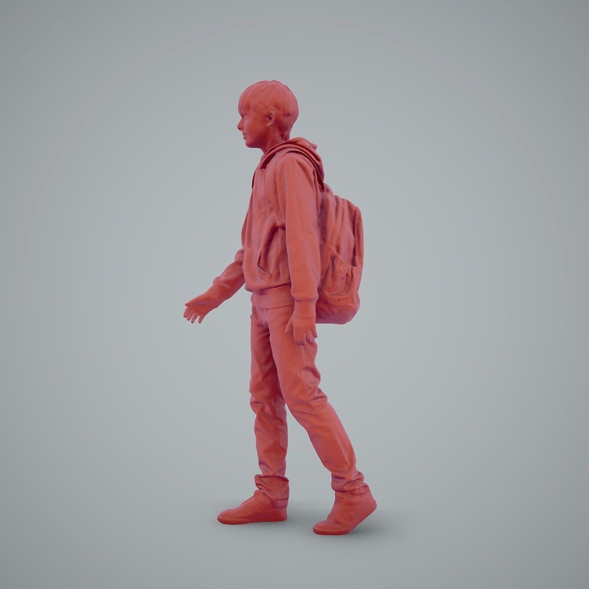 standing Casual Boy with Red Sweatshirt CBoy0004-HD2-O02P01-S 3D model_60