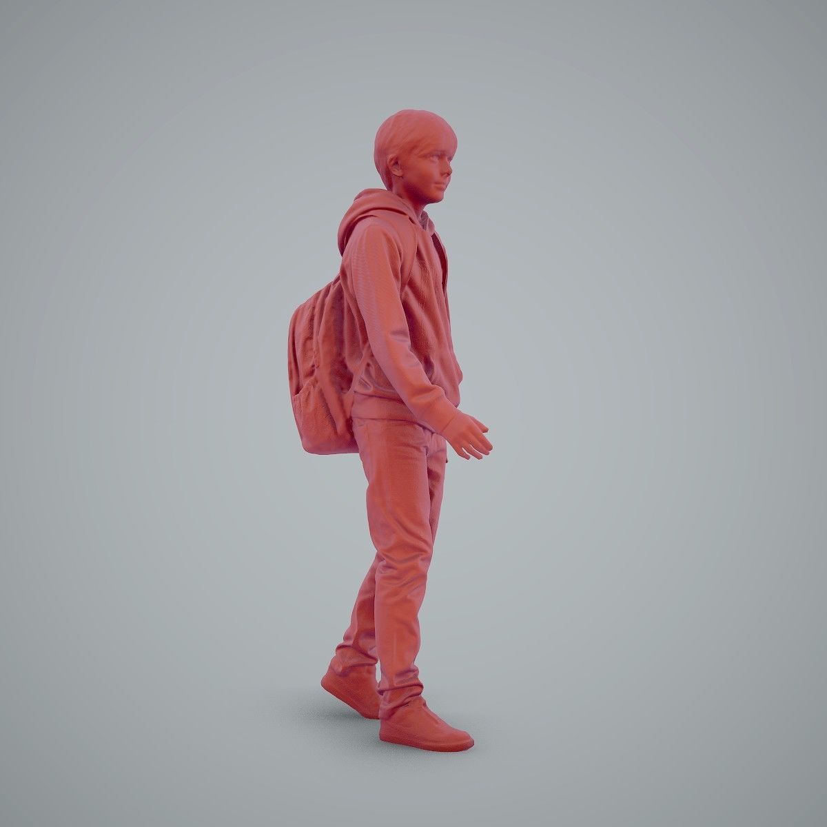 standing Casual Boy with Red Sweatshirt CBoy0004-HD2-O02P01-S 3D model_44