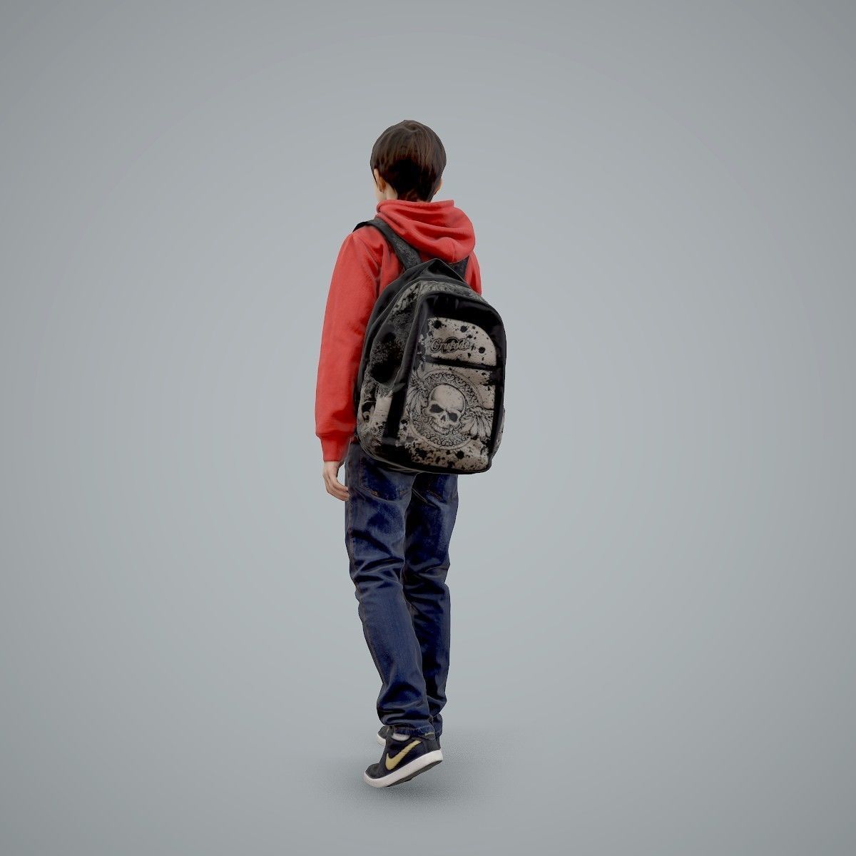 standing Casual Boy with Red Sweatshirt CBoy0004-HD2-O02P01-S 3D model_27