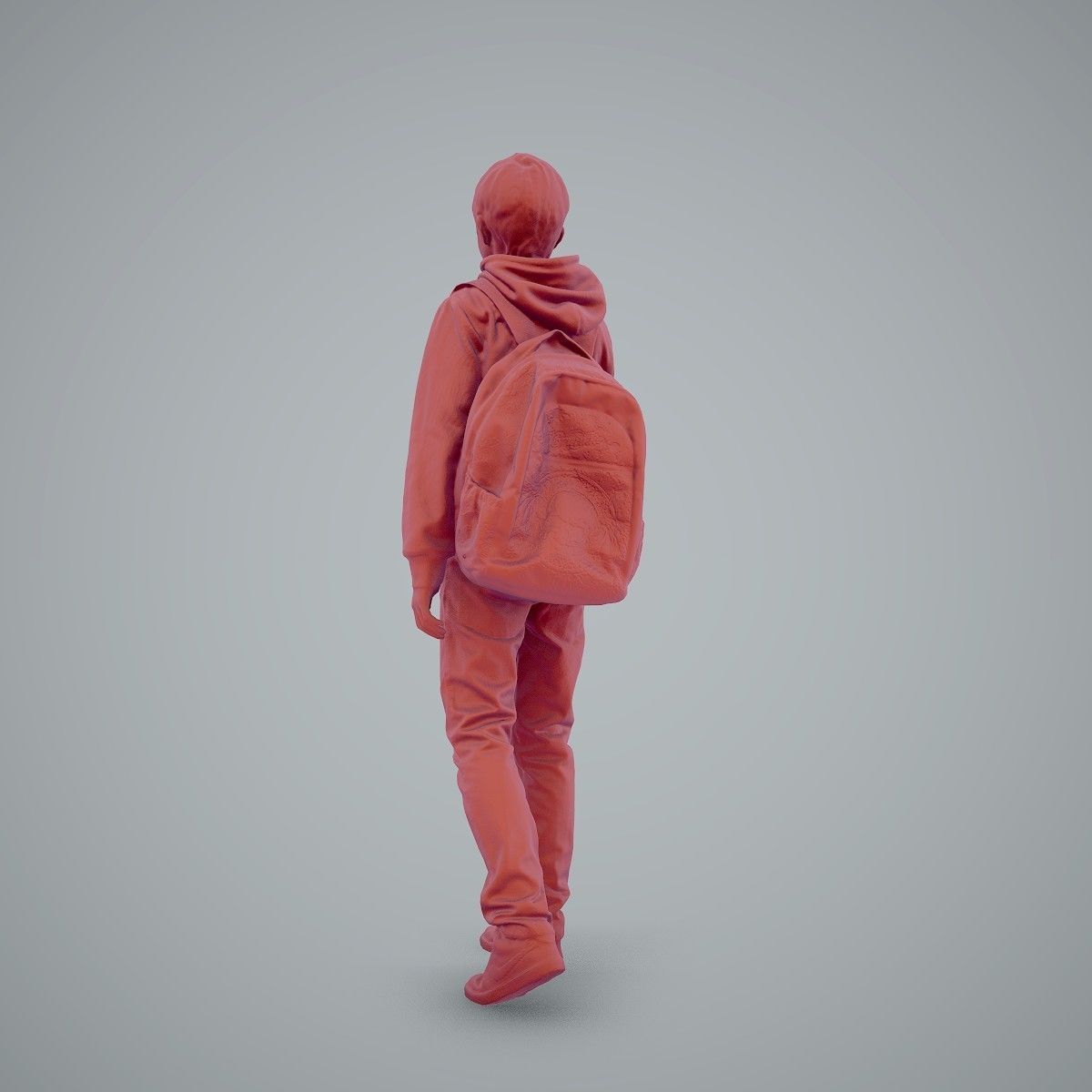 standing Casual Boy with Red Sweatshirt CBoy0004-HD2-O02P01-S 3D model_58