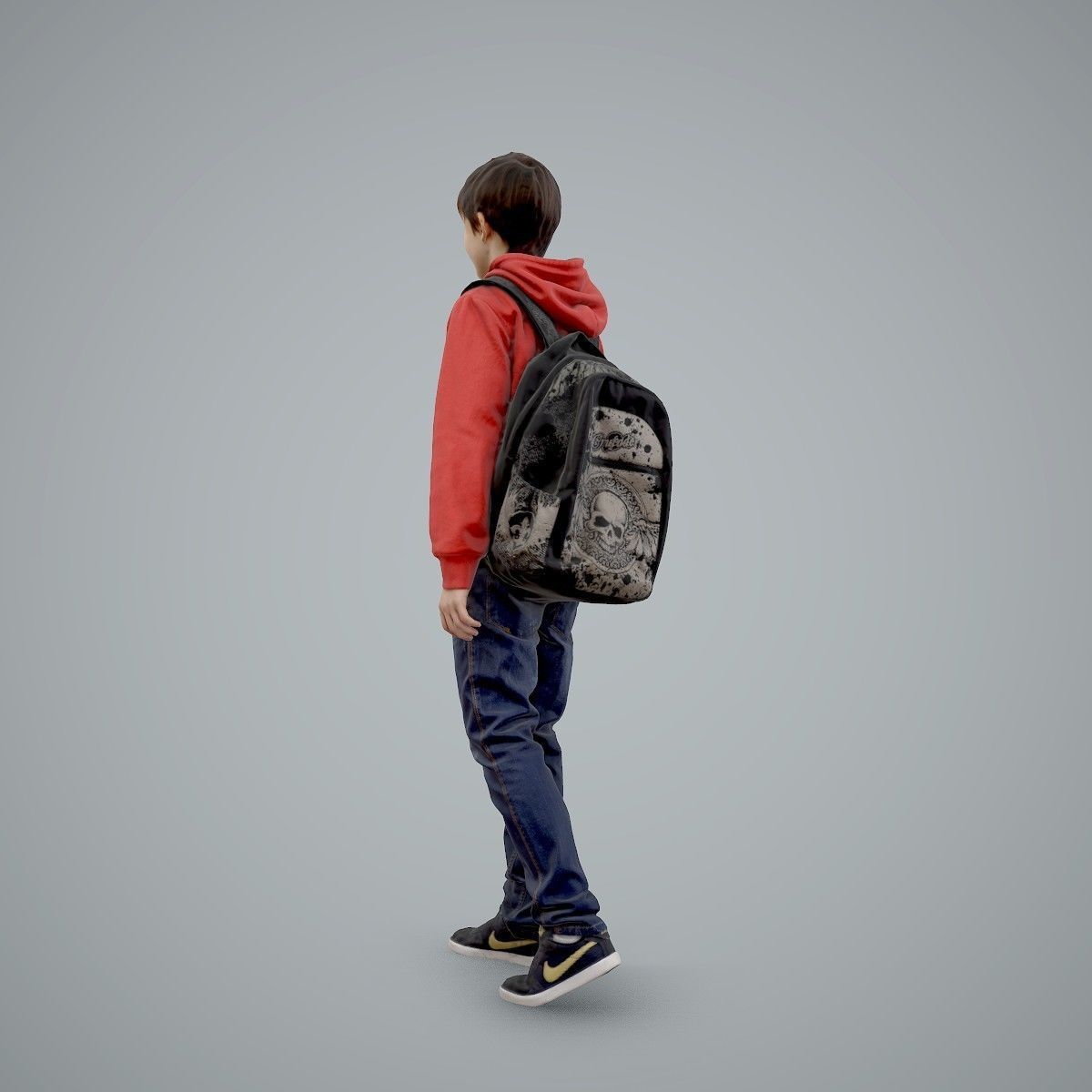 standing Casual Boy with Red Sweatshirt CBoy0004-HD2-O02P01-S 3D model_56